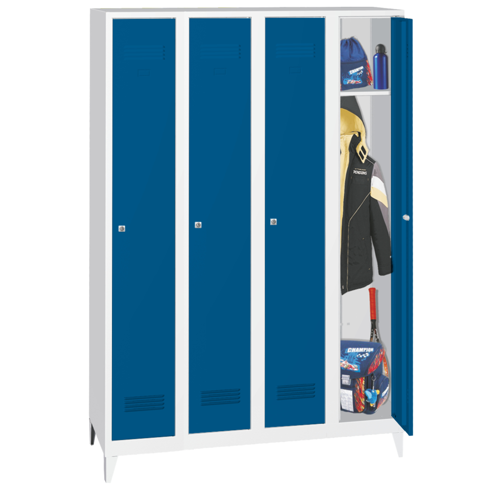 Armoire vestiaire pieds