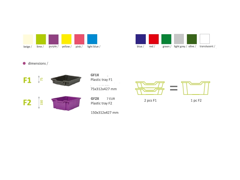 Armoires Honico FANTASY bacs