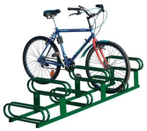 Support cycles 6 places emplacements décalés 053 - 204711