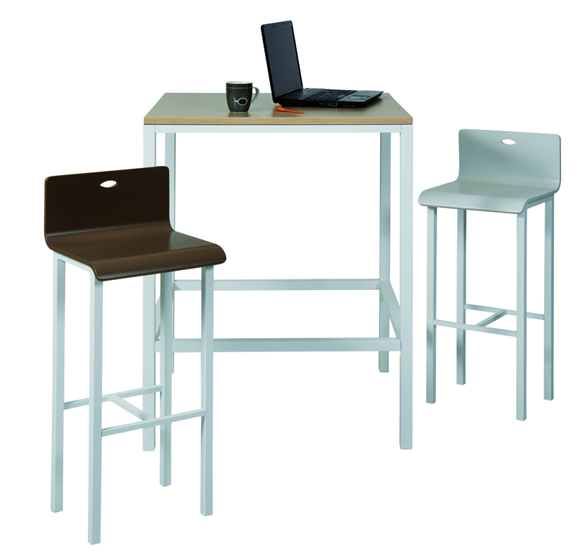 Table haute LOKI carrée