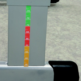 Table ERGONOM hauteur et inclinaison réglables