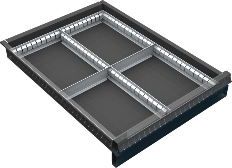 Tiroirs: cloisonnement intérieur VND