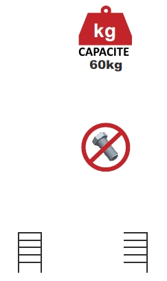 Étagère - Bibliothèque ouverte sans fond