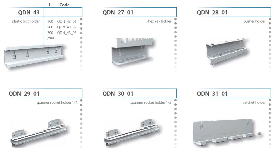 Crochets porte-outils