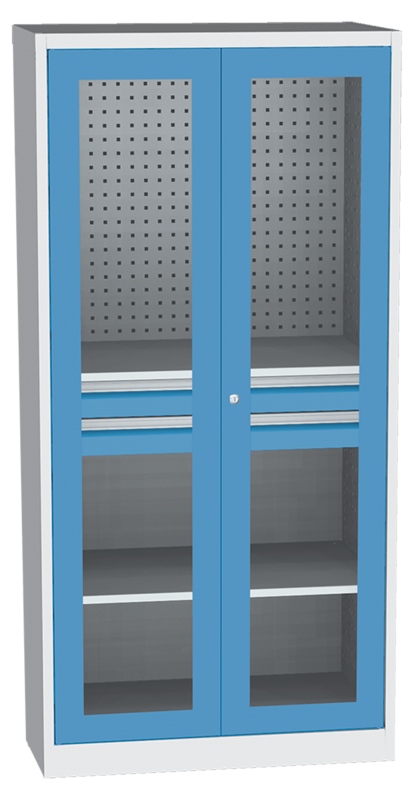 Armoires: H1950/950/600 mm 2 étagères   2 tiroirs