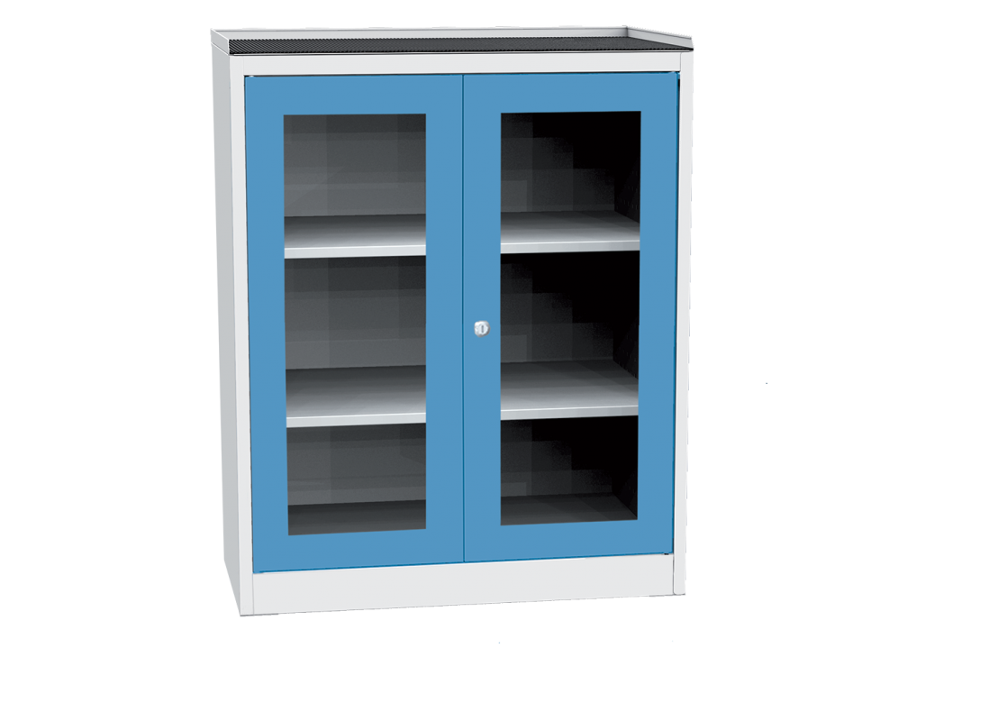 Armoires: H1180/950/600 mm 2 étagères