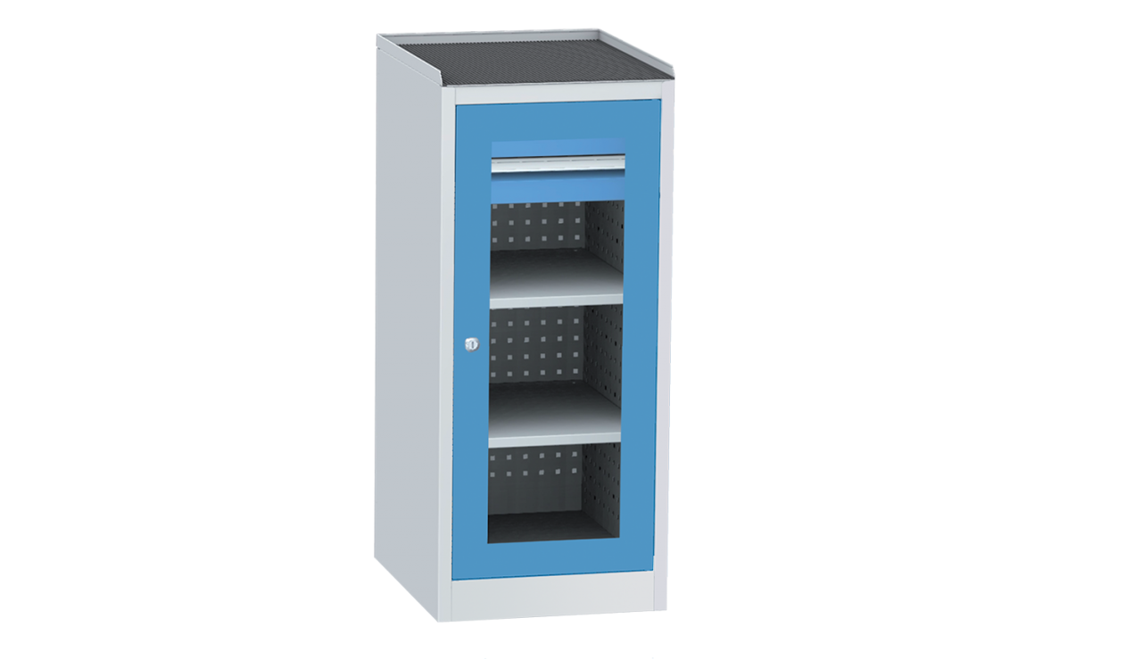 Armoires: H1180/505/600 mm 2 étagères 2 tiroirs