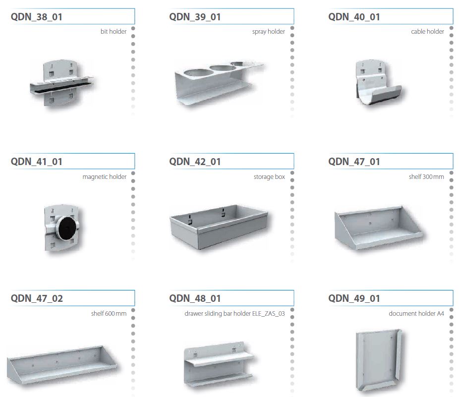 Crochets porte-outils