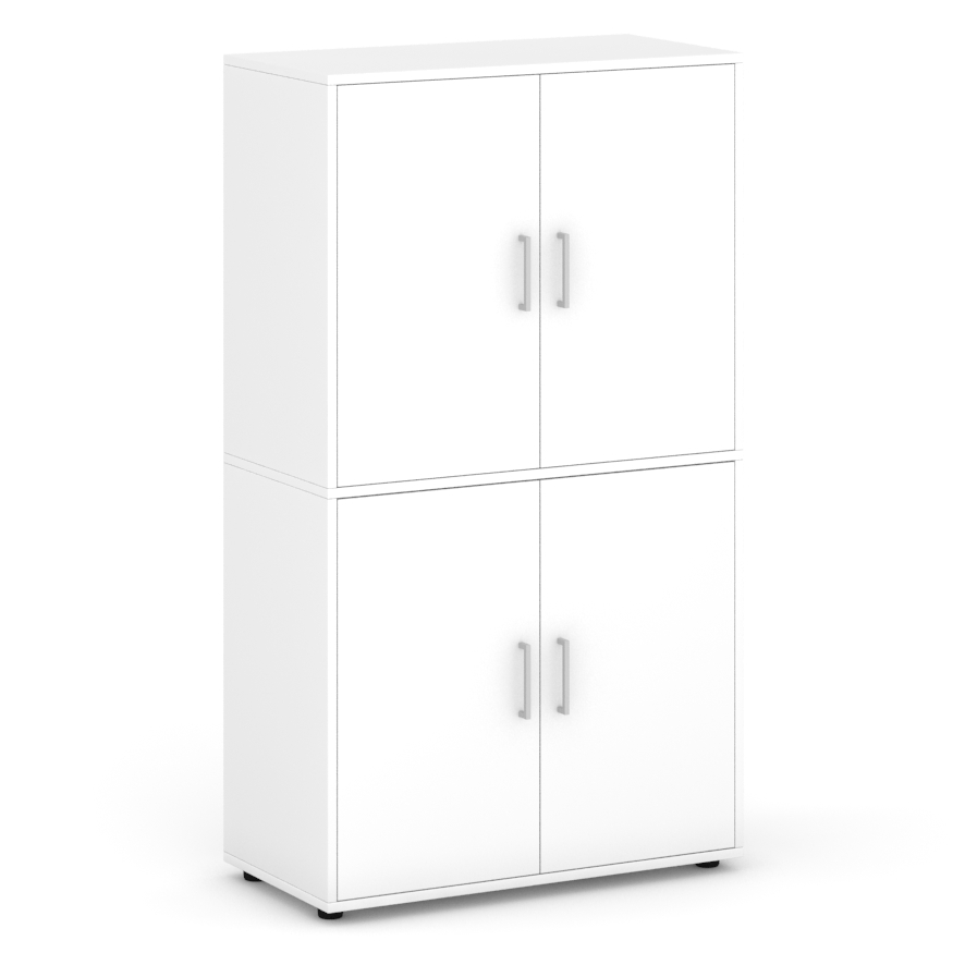 Armoire 4 portes H-160 cm 