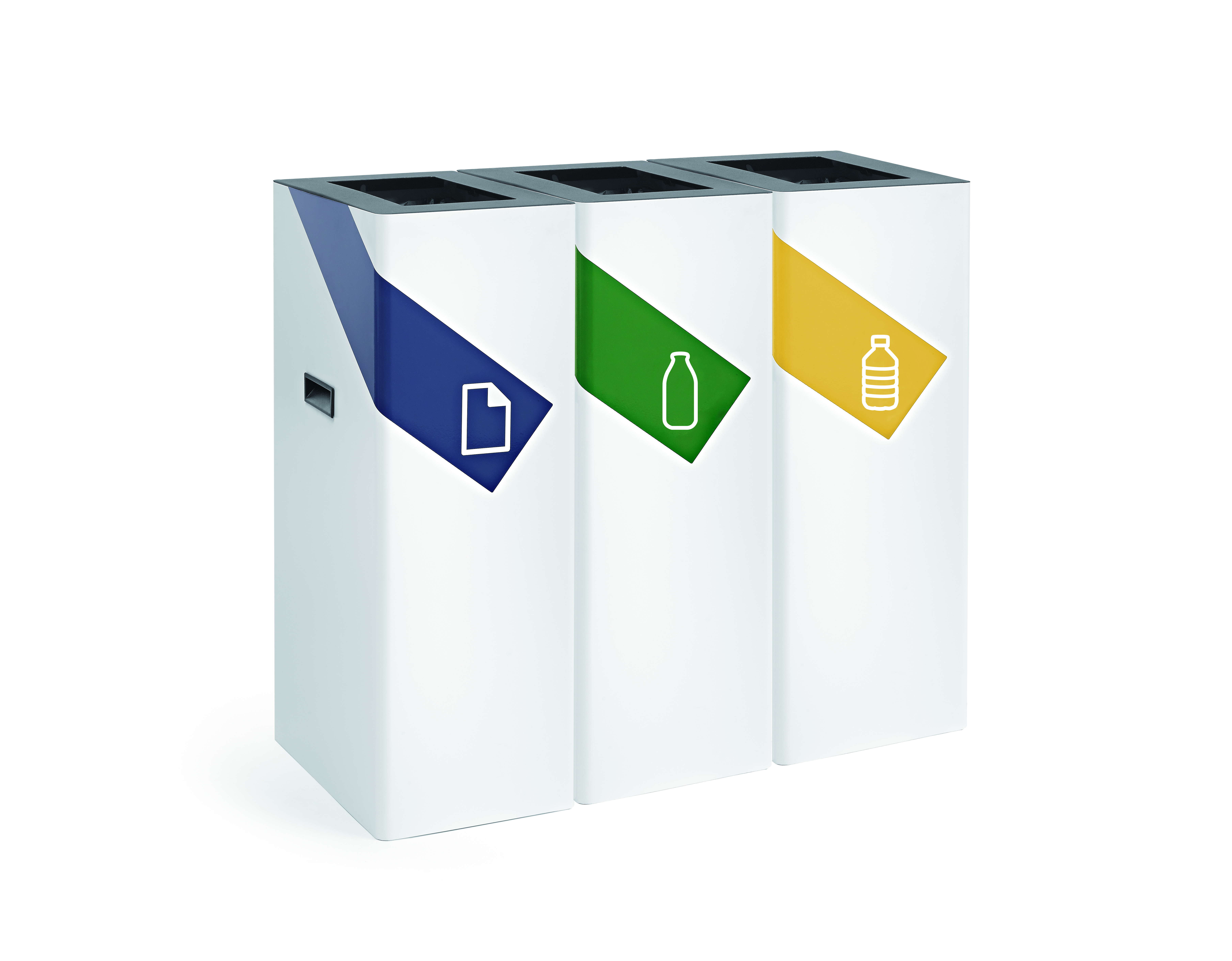 Corbeille/conteneur de recyclage BASILEA