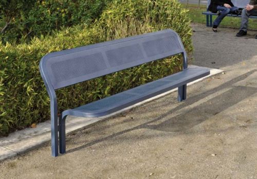 Banc CONVIVIALE tout en acier