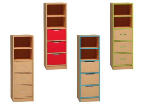 Armoire Honico Class 2 niches+3 tiroirs