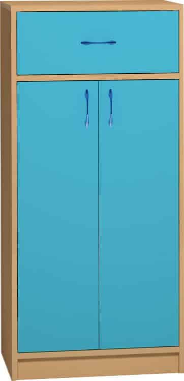 Armoire Honico Class 2 portes+1 tiroir H121 cm