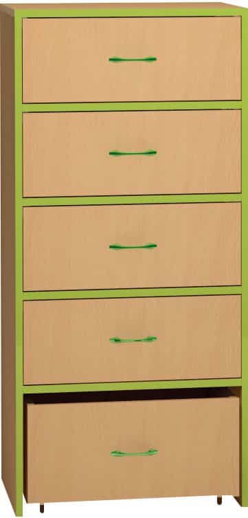 Armoire Honico Class 4 tiroirs+caisson mobile