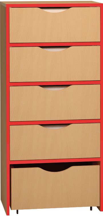 Armoire Honico Class 4 tiroirs caisson mobile 