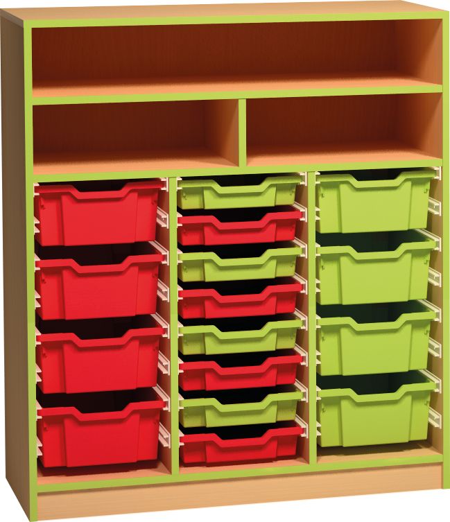 0L100_2_resultat Armoire Honico Class 24 paires de glissières + 3 niches H121 cm