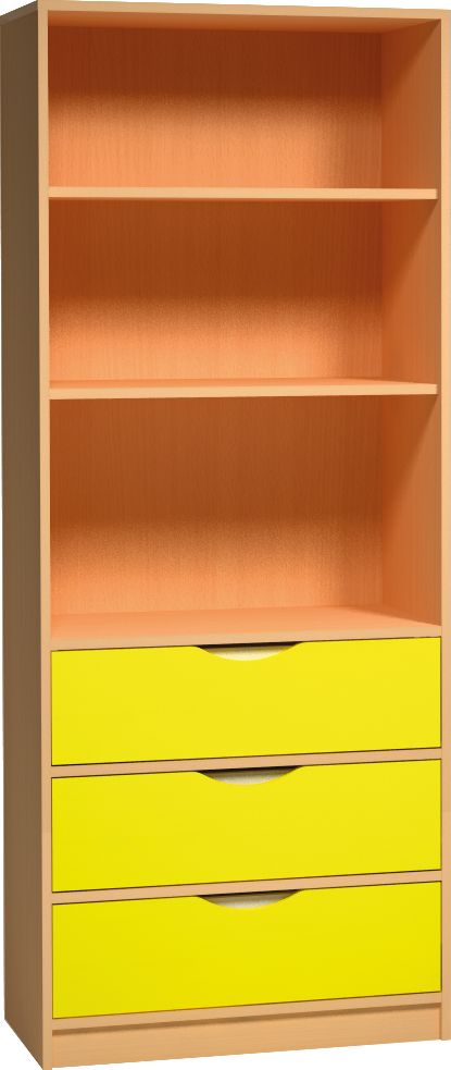 Armoire Honico Class 3 tiroirs 3 étagères 