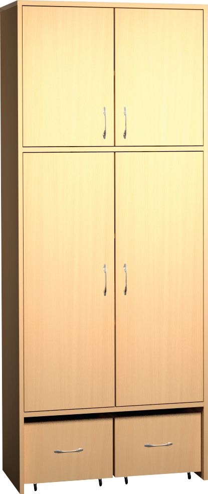 Armoire Honico Class 4 portes+2 caissons H187
