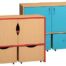 Armoire Honico Class 2 portes+2 caissons mobiles