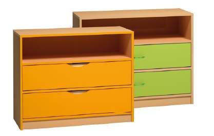 Armoire Honico Class 2 tiroirs+1 étagère