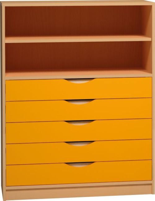 Armoire Honico Class 5 tiroirs+2 étagères