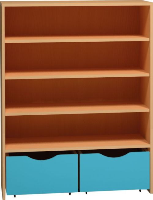 Armoire Honico Class 4 étagères+2 caissons mobiles