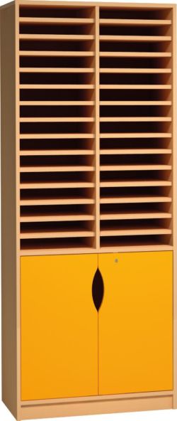 Armoire Honico Class 2 portes + 30 cases H187