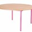 Table pieds soudés, ronde Ø 120 cm