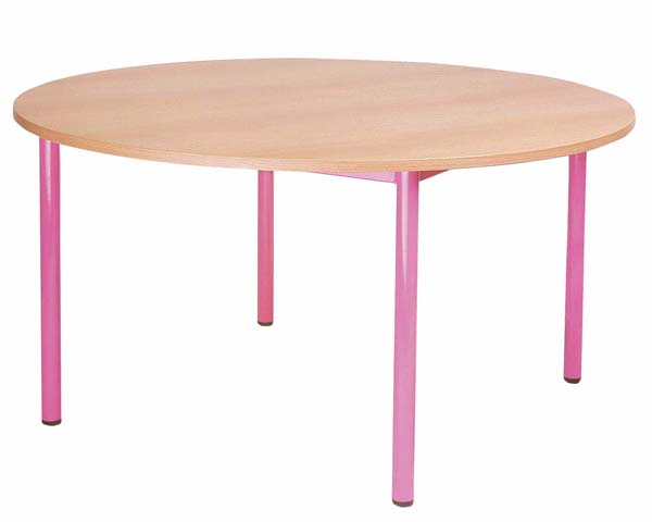 440256 Table pieds soudés, ronde Ø 120 cm