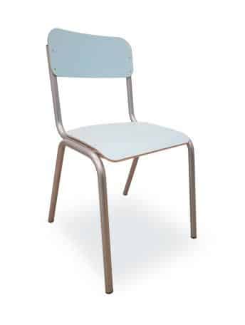 Chaises pieds métalliques