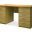 bureau professeur 2 x 4 tiroirs