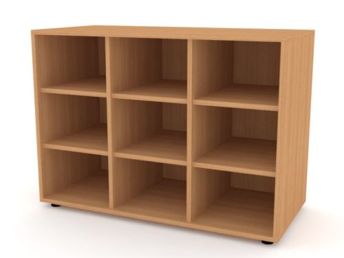 Armoire en bois NELI 9 niches