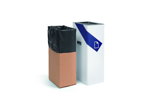 Corbeille/conteneur de recyclage BASILEA