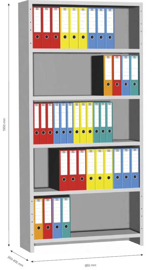 Étagère - Bibliothèque ouverte avec fond