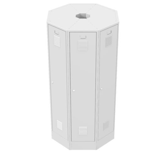 Armoire vestiaire circulaire