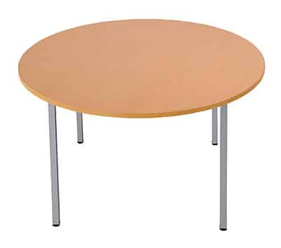 Table « UNI » ronde, Diam. 80, 100 ou 120 cm