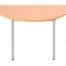 Table « UNI » demi ronde, L 120/60, 140/70, et 160/80 cm