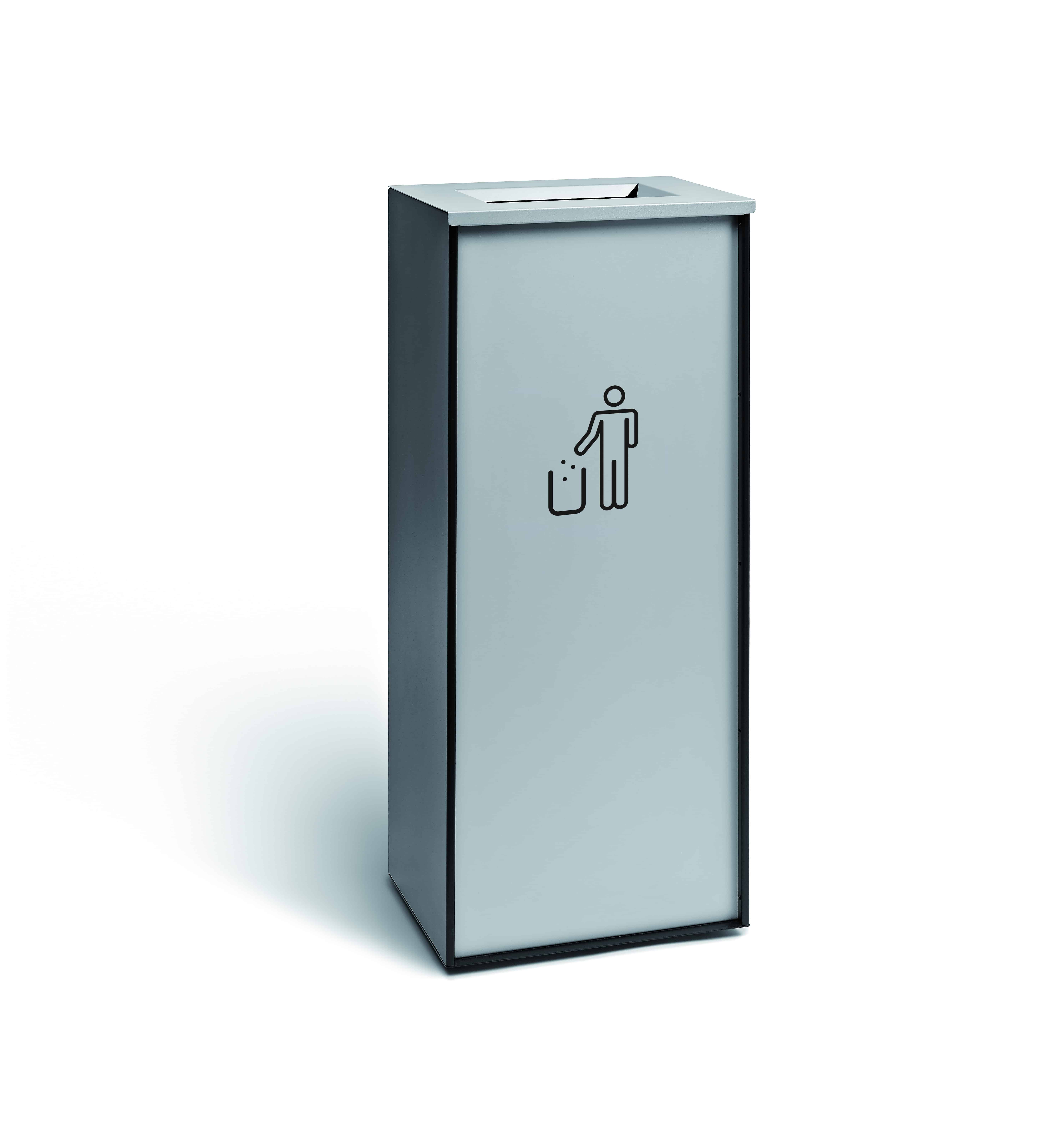 ZURP_G1 Corbeille/conteneur de recyclage ZURICH PLUS