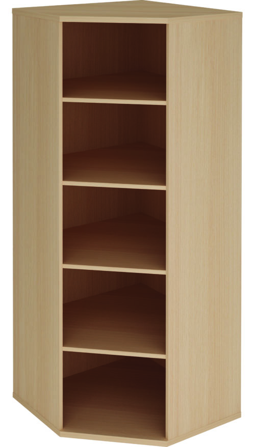 Bureau Armoires en bois, étagères coin intérieur.