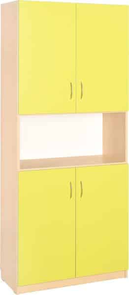 Armoires Honico Plus 4 portes + 1 étagère