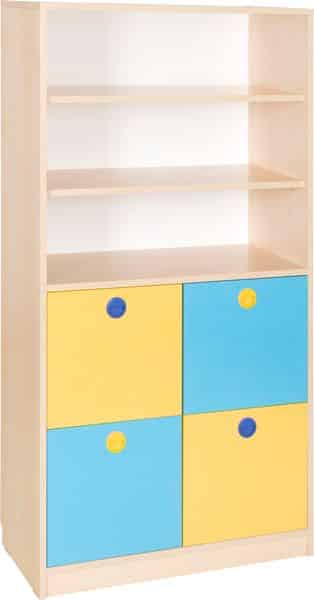 Armoires Honico Plus 4 portes + 3 étagères