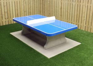 Table de ping-pong Béton angles arrondis
