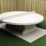 Table de ping-pong Béton Ronde