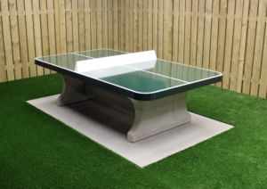 Table de ping-pong Béton angles arrondis