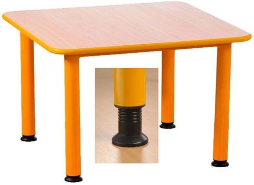 Table DOMINO, 70 x 70 cm hauteur réglable