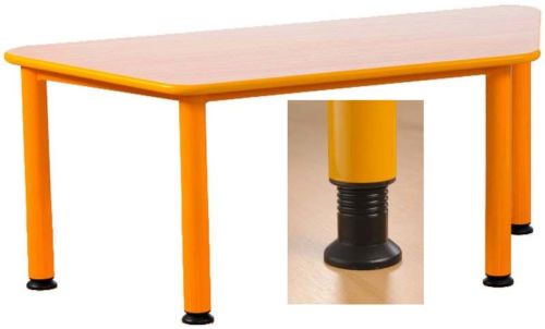 Table DOMINO, trapèze hauteur réglable