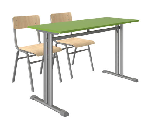 Table « ATLAS » 2 places avec ou sans casiers