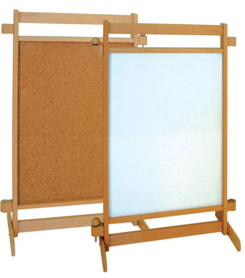 Cloison ludique Tableau Liège/Blanc