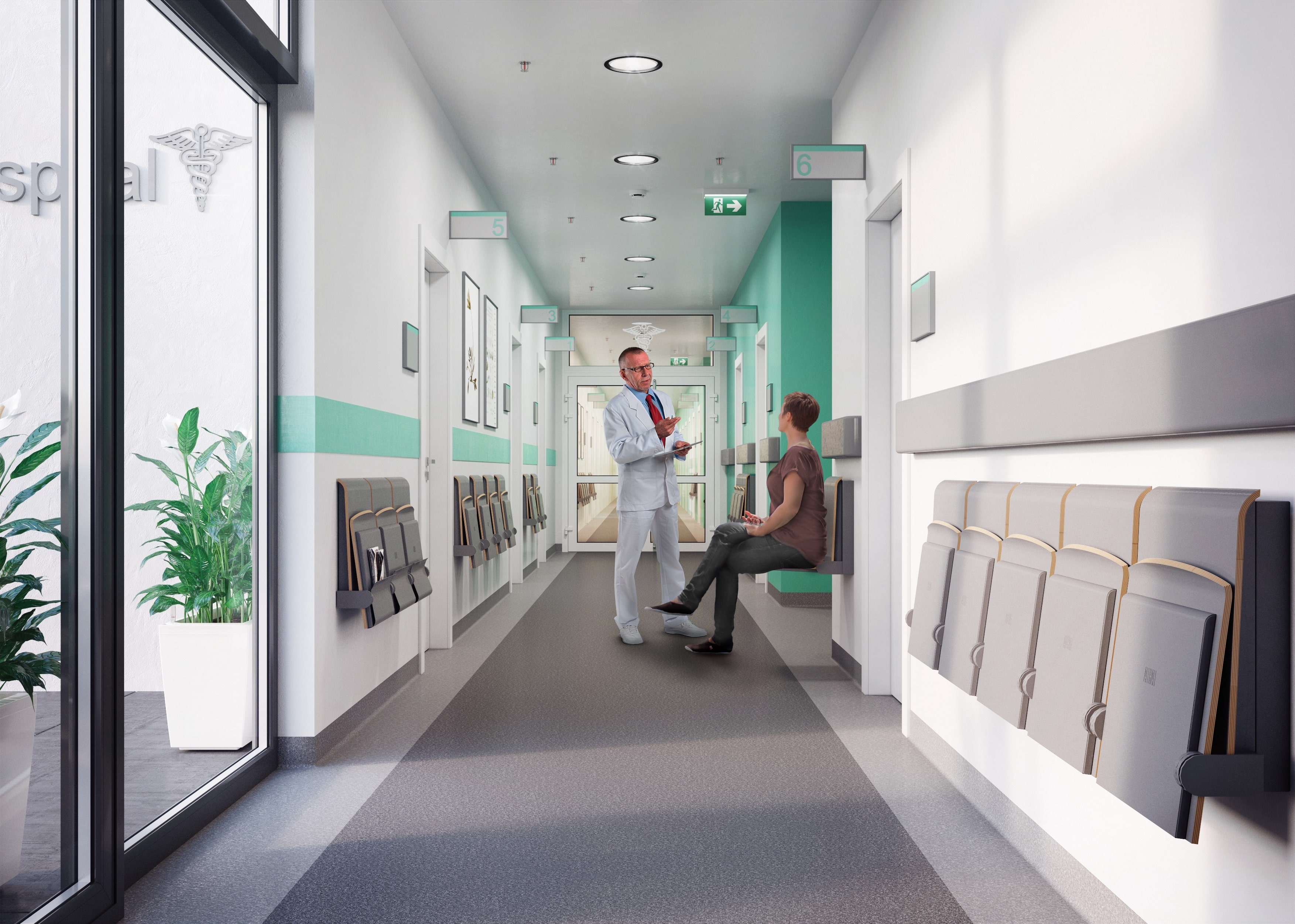 Options : T – garniture/placets pour l’assise et dossier (couleur gray) G - range/revues sous l’assise