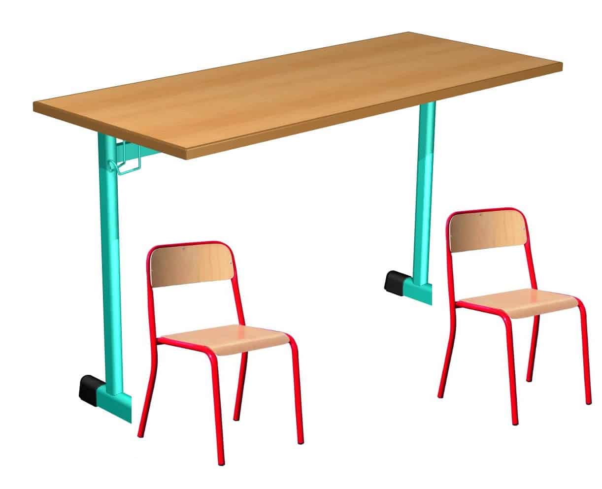 1LOKSB2E set de table avec 2 chaises